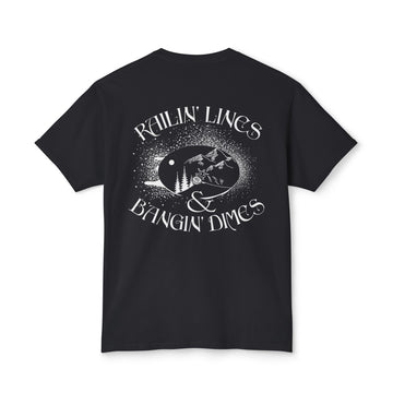 Railin' Lines & Bangin Dimes Tee