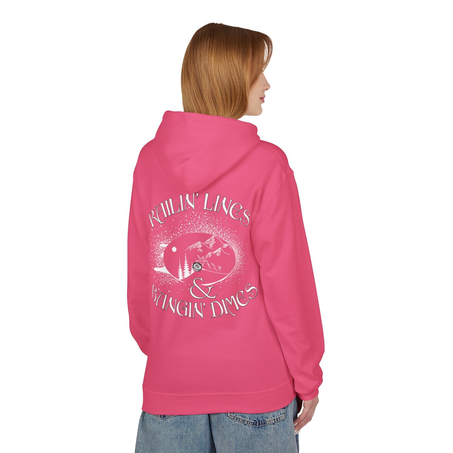 Railin' Lines and Banging Dimes Pullover Hoodie