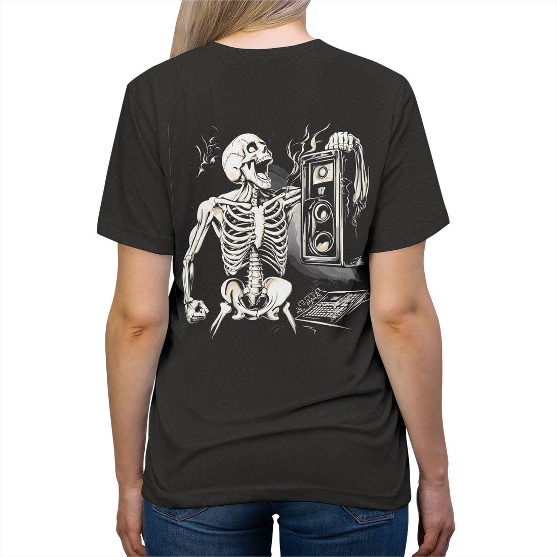 May The Bass Be Louder Than The Voices in My Head Premium Triblend Tee - Degenerates & Friends
