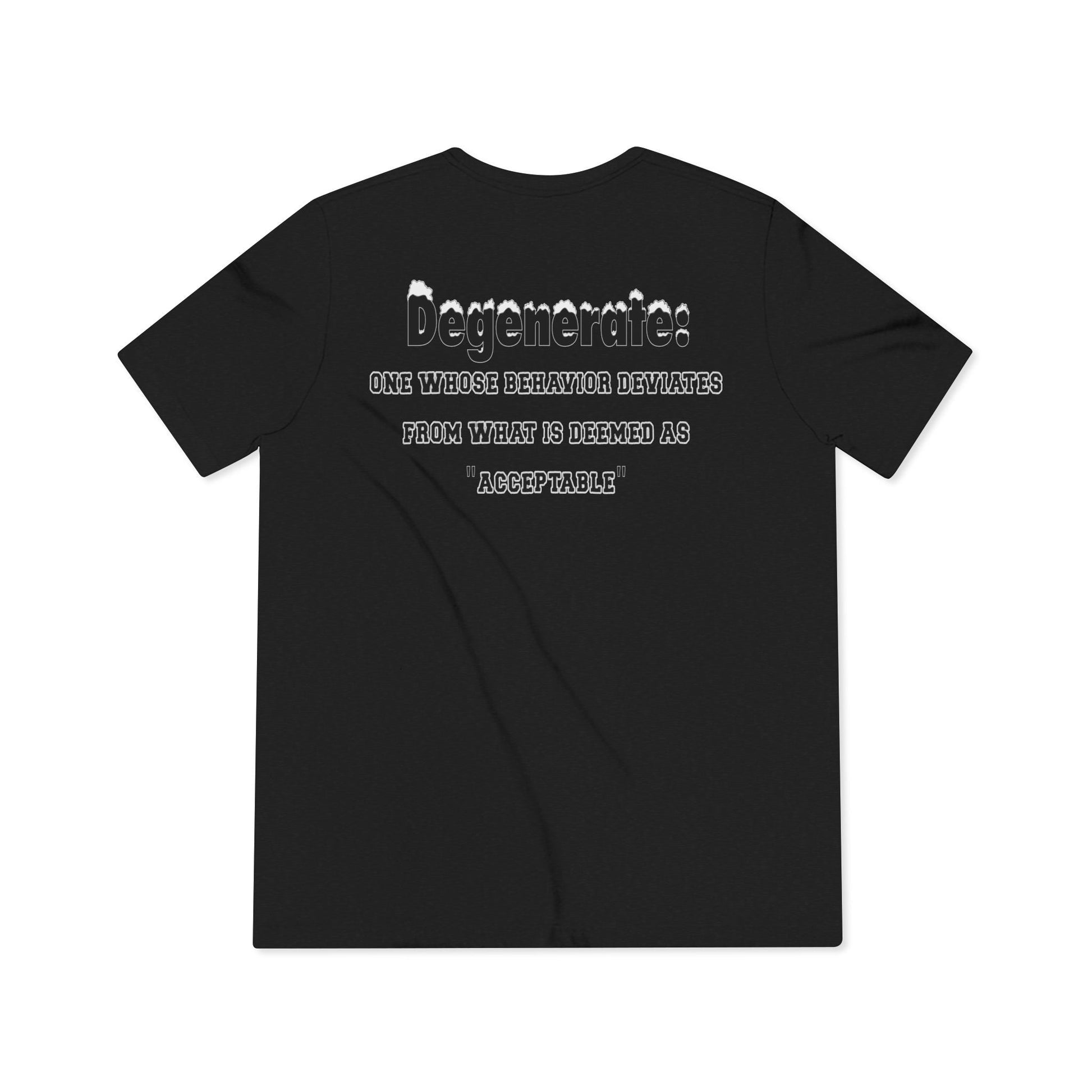 "Let's Hit The Slopes" Degenerate Defined Premium Triblend Tee - Degenerates & Friends