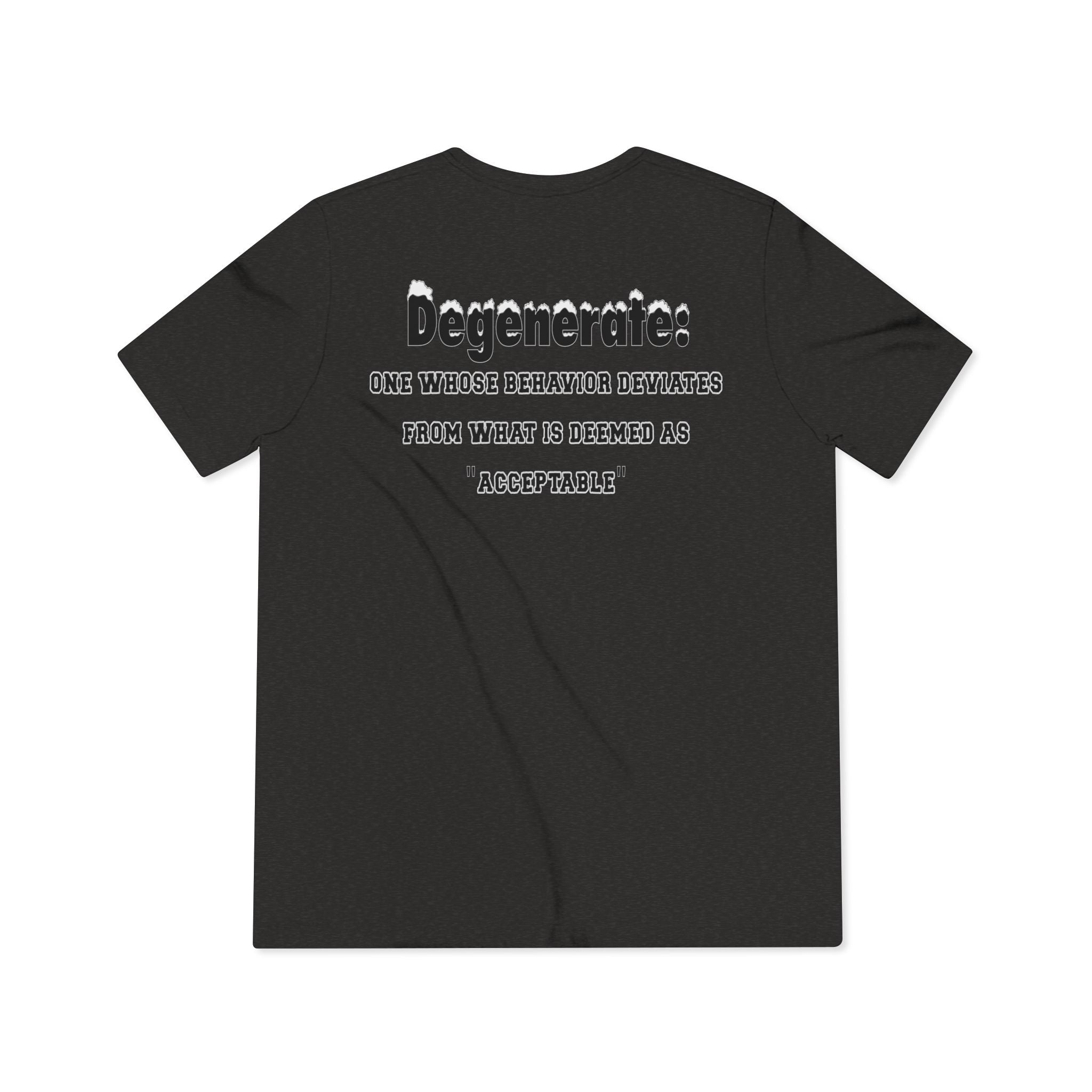 "Let's Hit The Slopes" Degenerate Defined Premium Triblend Tee - Degenerates & Friends