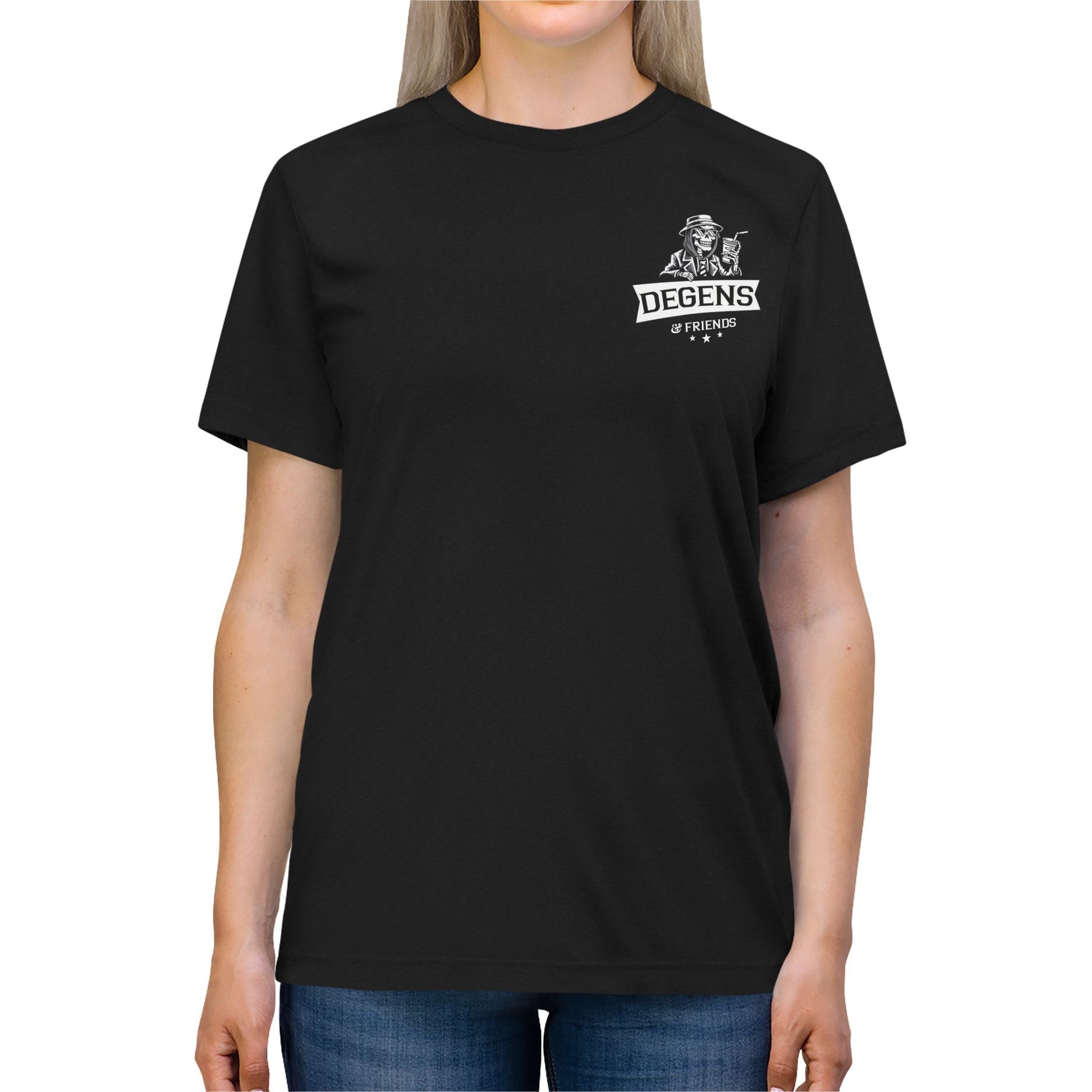 "Let's Hit The Slopes" Degenerate Defined Premium Triblend Tee - Degenerates & Friends