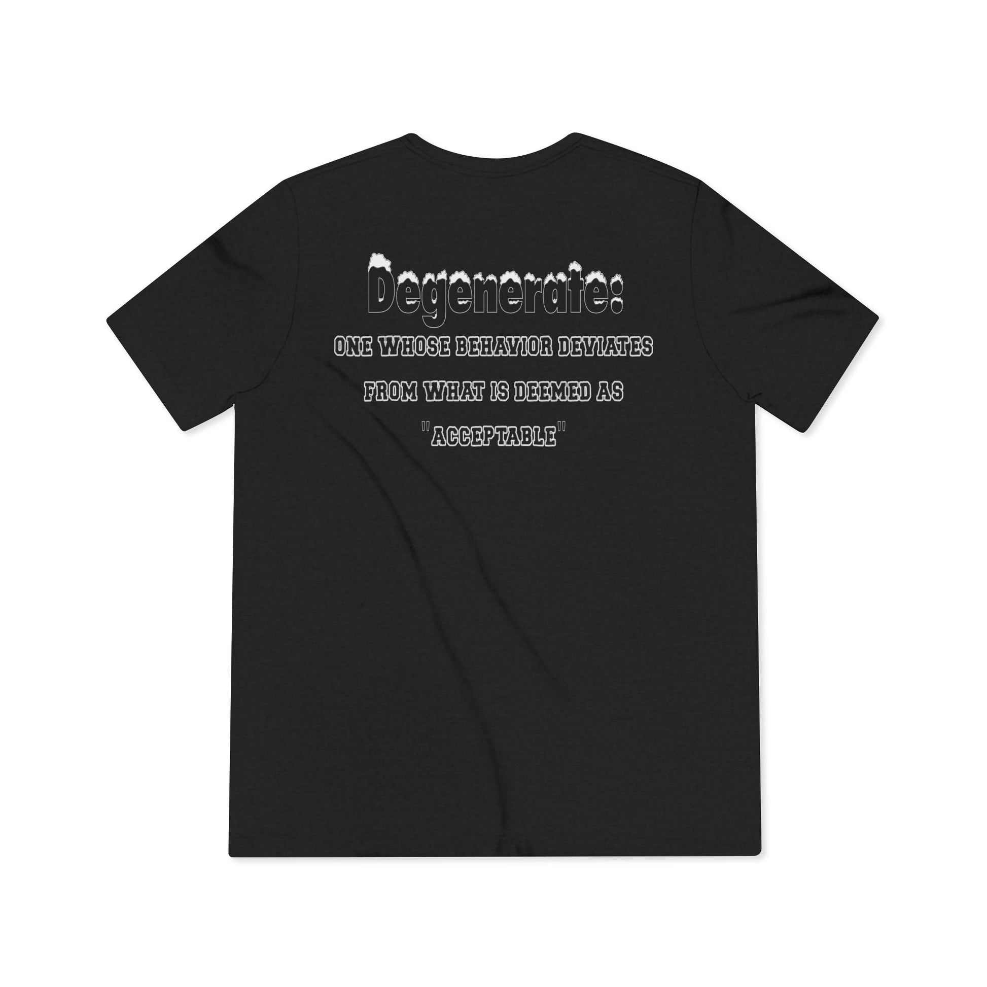 "Let's Hit The Slopes" Degenerate Defined Premium Triblend Tee - Degenerates & Friends