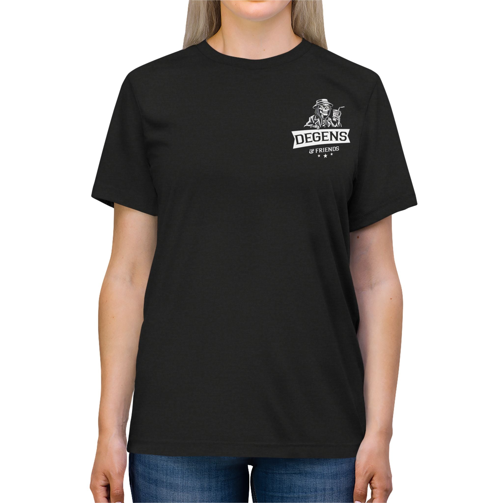 "Let's Hit The Slopes" Degenerate Defined Premium Triblend Tee - Degenerates & Friends