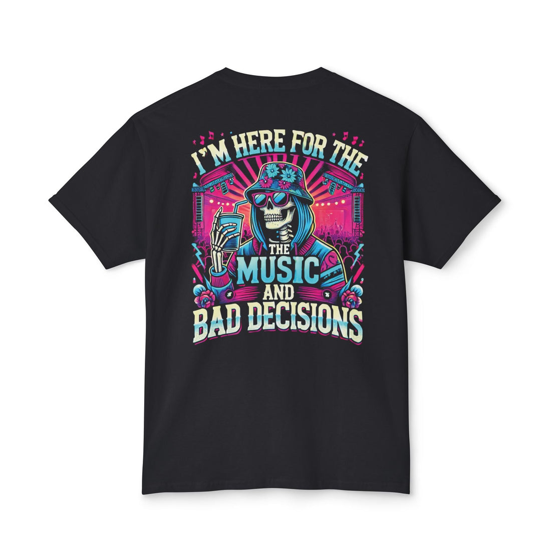 Music & Bad Decisions Festival Tee - Degenerates & Friends