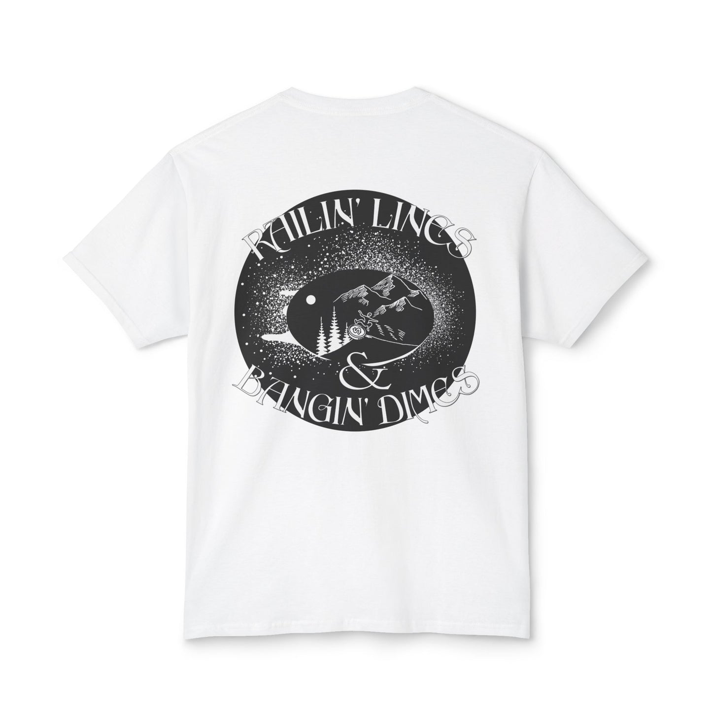 Railin' Lines & Bangin Dimes Tee