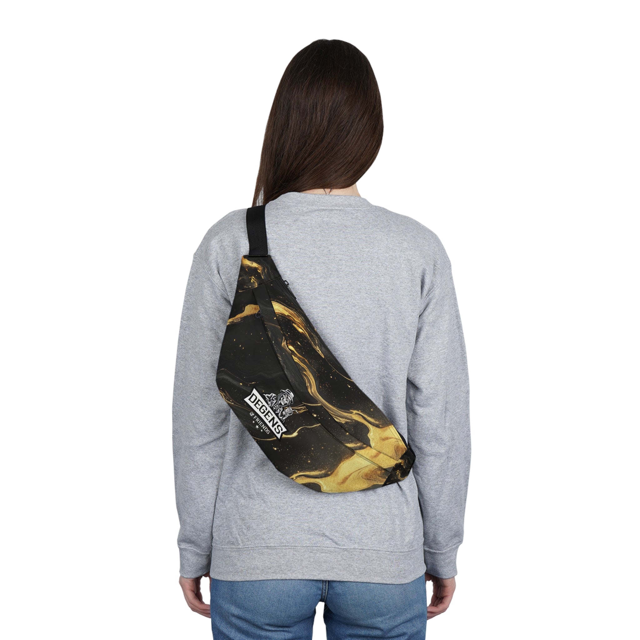 Degens & Friends Gold Fanny Pack - Degens & Friends