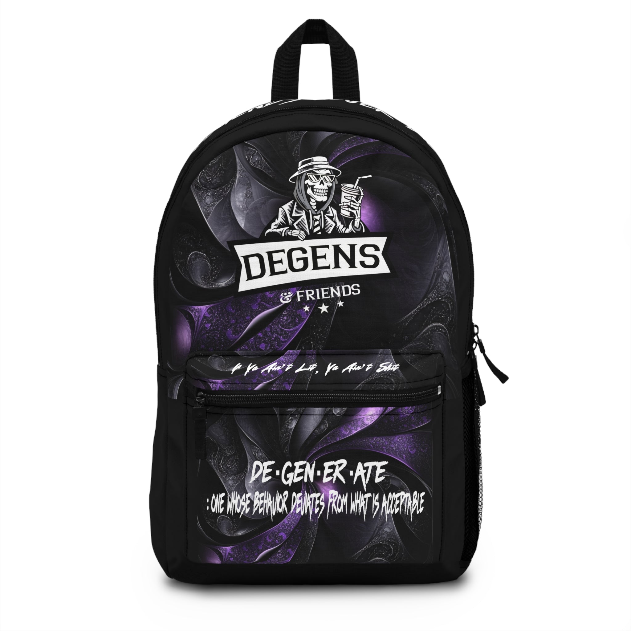 Degens & Friends Purple Backpack