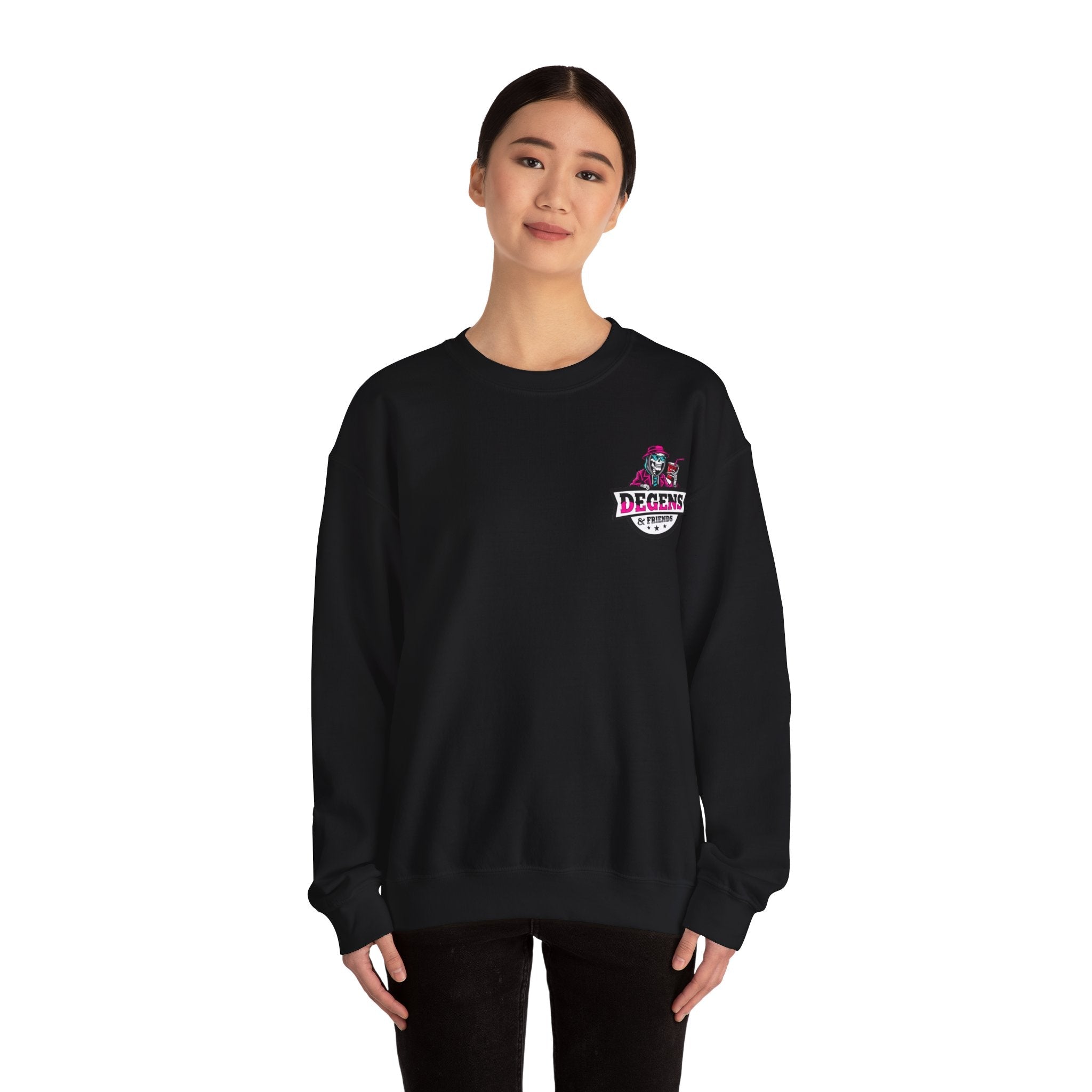 Here for The Music and Bad Decisions Festival Crewneck - Degens & Friends