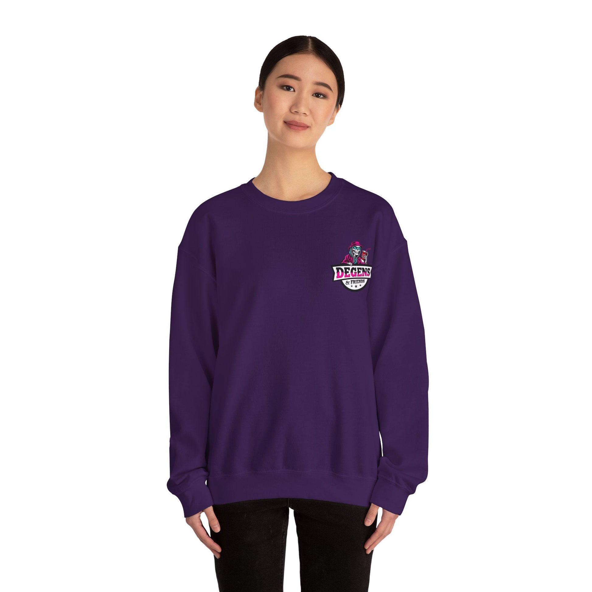Here for The Music and Bad Decisions Festival Crewneck - Degens & Friends