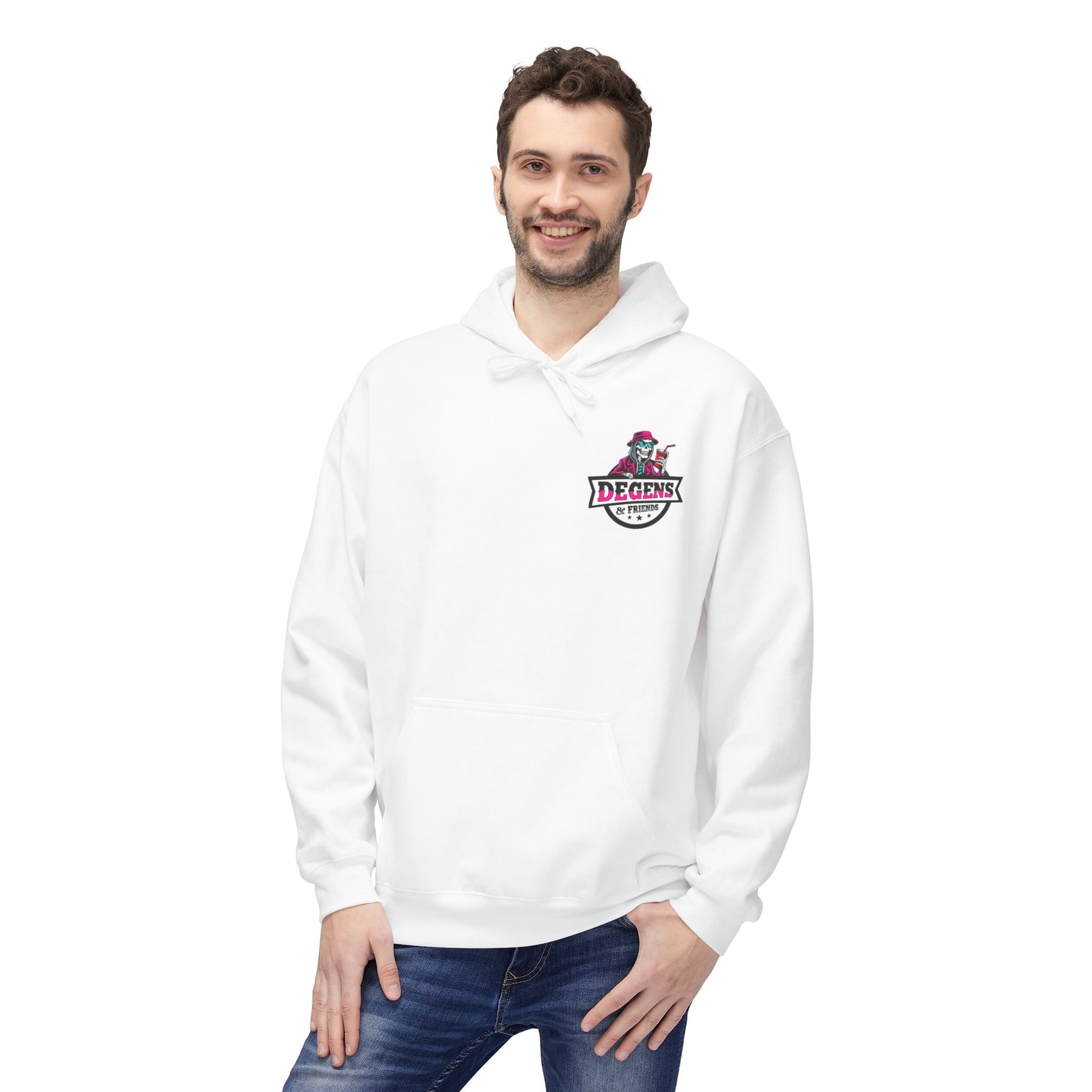 Degens & Friends Pullover Hoodie (Customization Available) - Degens & Friends