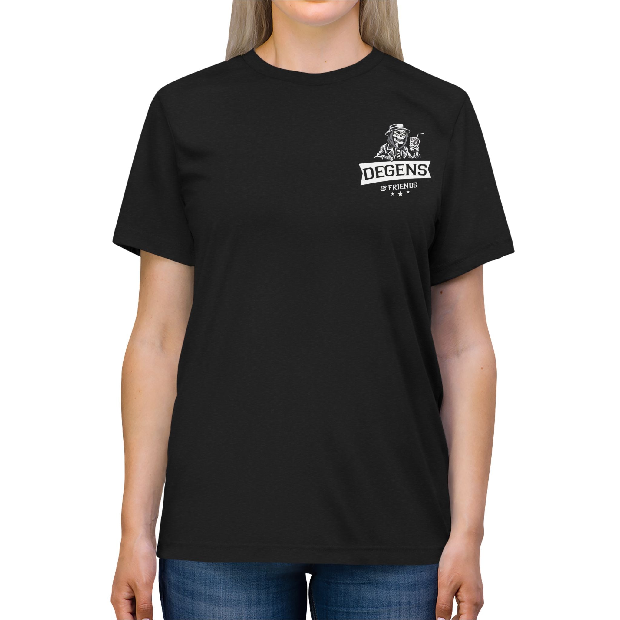 Drop The Bass, Not Your Friends Premium Triblend Tee – Degenerates