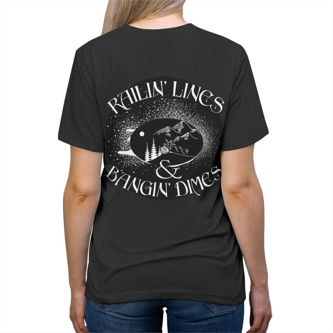 Lines and Dimes Premium Triblend Tee - Degenerates & Friends
