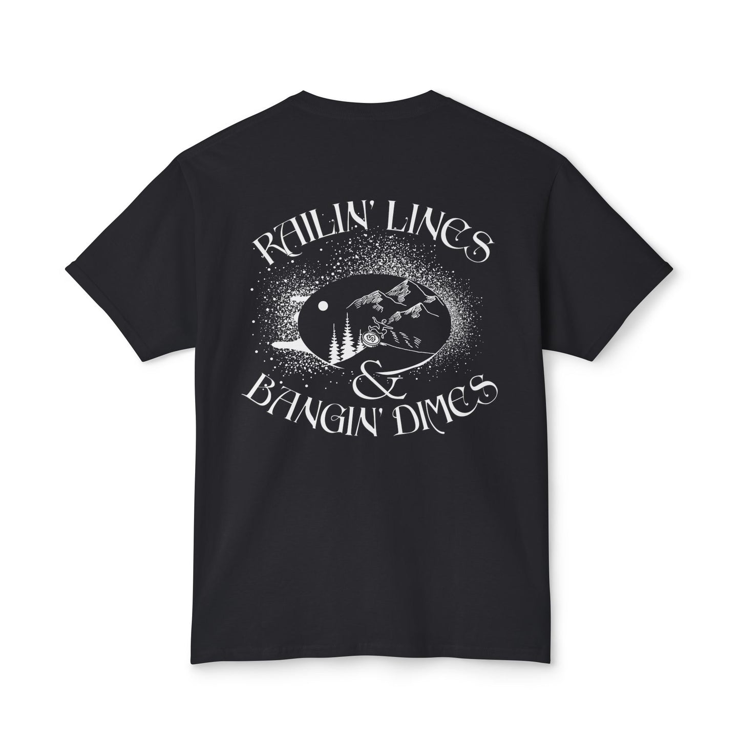 Railin' Lines & Bangin Dimes Tee